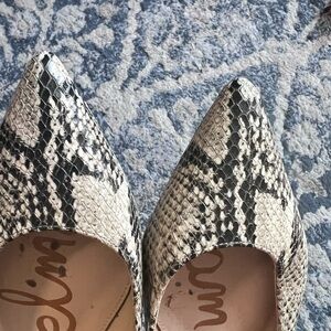 Snakeskin Patterned Women's Shoes